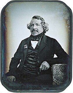 Daguerreotype of Louis Daguerre in 1844 by Jean-Baptiste Sabatier-Blot