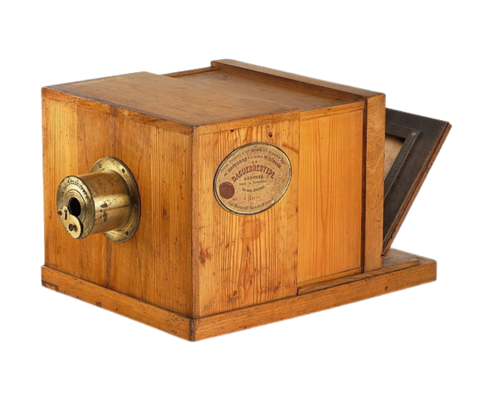 A daguerreotype camera